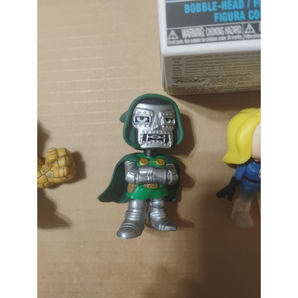 Funko Mystery Mini Fantastic Four Lot Of 4 Thing Doom Torch Sue GameStop Ex - Picture 4 of 8